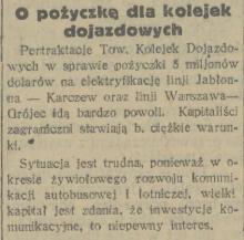 Niepewny interes, 1931
