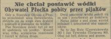 Obywatel Płocka pobity, 1931