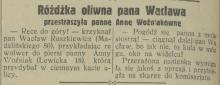 Wezwanie do zgody, 1931
