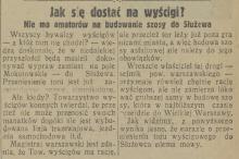 Nie ma amatorów, 1931