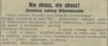 Zbrodnicze zamiary, 1931