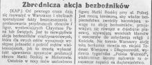 Zbrodnicza akcja bezbożników, 1931