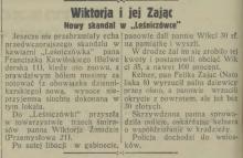 Nowy skandal, 1931