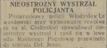Lewandowski strzela, 1931