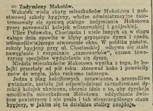 Zadymiony Mokotów, 1931