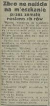 Zbrojne najście, 1932