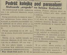 Niebywałe wygody, 1932