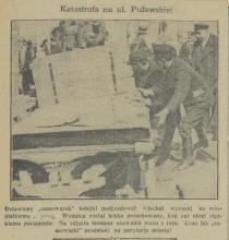 Katastrofa na Puławskiej, 1933