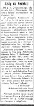 Nie ta odlewnia, 1933