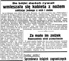 Kobieta z nożem