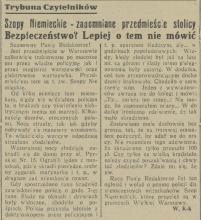 Zapomniane przedmieście, 1933