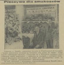 Pieczywo dla smakoszów, 1933