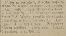 Pożar, 1933