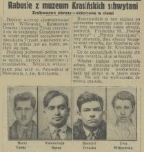 Łup, 2 Kossaki i strzelba, 1933