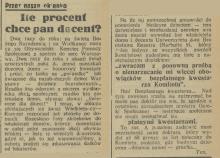 Ile procent, 1934