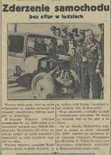 Zderzenie samochodu, 1934