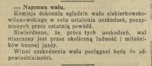 Naprawa wału, 1934