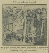 Sadzenie drzewek, 1934