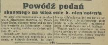 Powódź podań, 1935