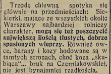 Siekierki wieprzami się szczycą, 1935