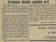 Cuchnąca łączka, 1935