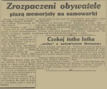 Zrozpaczeni obywatele, 1935