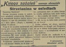 Strzelanina w osiedlach, 1935
