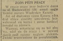 Przy pracy, 1935