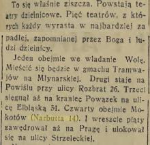Teatry dzielnicowe, 1935