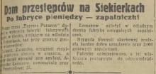 Dom przestępców, 1935