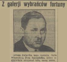 Wybraniec fortuny, 1936