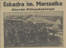 Eskadra im. Piłsudskiego, 1936