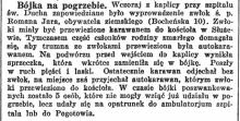 Bójka na pogrzebie, 1936