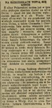 Topią się konie. 1936