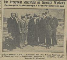 Na terenach Wystawy, 1936