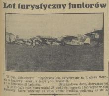 Lot juniorów, 1936