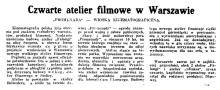 Czwarte atelier, 1936