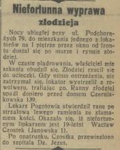 Niefortunny lipkarz, 1937