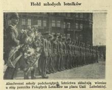 Hołd młodych lotników, 1937