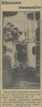Zderzenie tramwajów, 1937