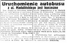 Autobus konieczny, 1938
