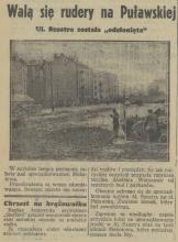 Walą się rudery, 1938