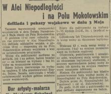 Pokazy wojskowe, 1938