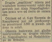 Drugi pupilek, 1938