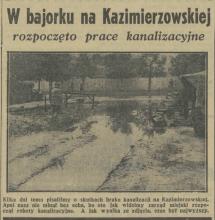 W bajorku na Kazimierzowskiej, 1938