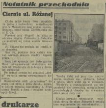 Ciernie Różanej, 1938