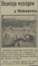 Eksmisja wyścigów, 1938