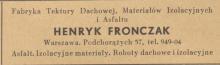 Asfalt, tektura, 1938
