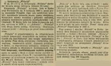Komers Welecji, 1938