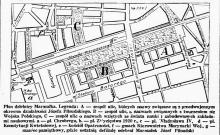 Plan dzielnicy Marszałka, 1939